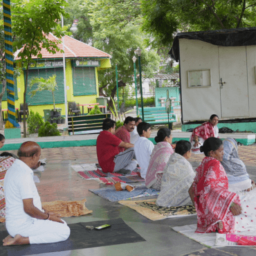 Yoga at SB Lake and Garden