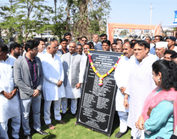 Inauguration of renovated SB Lake